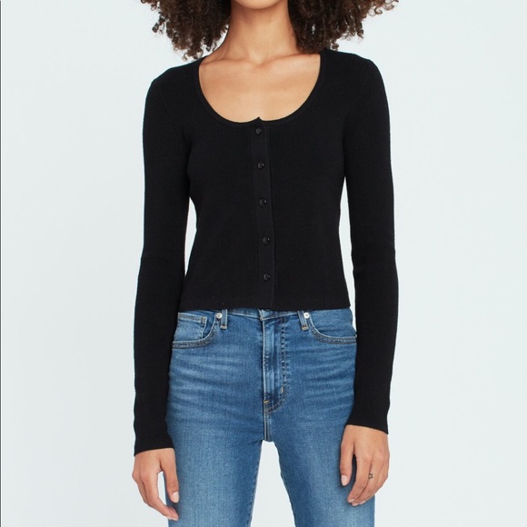 Billie the Label Sweaters - Billie the Label Sheryl Scoop Neck Cardigan